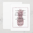 Search for gold pineapple wedding invitations Chic