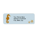 Search for sea horse return address labels Fish