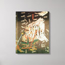 Search for kuniyoshi canvas prints Utagawa