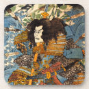 Search for ukiyoe coasters Samurai