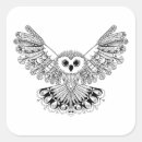 Search for owl tattoo stickers Mandala
