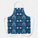 Search for tribal print aprons Blue