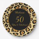 Search for leopard print plates Birthday