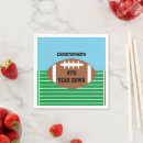 Search for football napkins Birthday