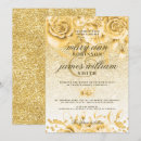 Search for new date wedding invitations Gold