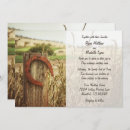 Search for rural wedding invitations Fence