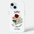 Search for june iphone cases Birth month flower