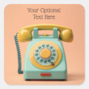 Search for retro telephone stickers Communication