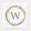 Search for christmas napkins Red and green