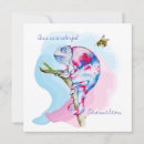 Search for chameleon invitations Watercolor