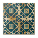 Search for green and gold pattern tiles Trendy