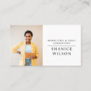 Search for sales manager business cards Modern