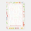 Search for alphabet post it notes Teacher