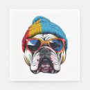 Search for english bulldog napkins Wolf