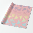 Search for rainbow christmas tree wrapping paper Pastel