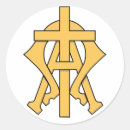 Search for alpha and omega stickers Bible