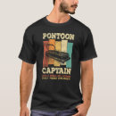 Search for pontoon boat captain tshirts Regular