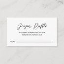 Search for diaper raffle invitations Minimal