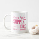 Search for cure breast cancer mugs Awareness