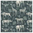 Search for african animals fabric Lion