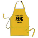 Search for hazard aprons Warning