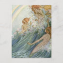 Search for nymphs postcards Sirens