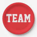 Search for team paper plates Athletic