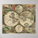 Search for historical world map posters Ancient