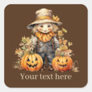 Search for the scarecrow stickers Fall