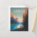 Search for jasper alberta postcards Maligne lake