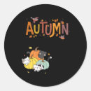 Search for fall cat stickers Pumpkin