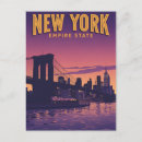 Search for empire state postcards Nyc skyline
