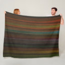 Search for blue and rust blankets Green