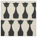 Search for retro cat fabric Mid century