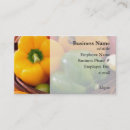 Search for fresh produce business cards Peppers