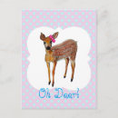 Search for cute fawn postcards Adorable