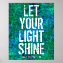 Search for shines posters Bible verse