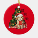 Search for doodle dog christmas tree decorations Golden