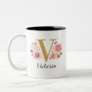 Search for initial v mugs Pink