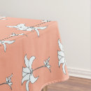 Search for peach tablecloths Bridal shower