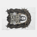 Search for funny christmas quote tea towels Jesus