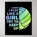 Search for volleyball girl posters Team