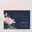 Search for blush and gold bridal shower invitations Flowers