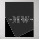 Search for black grey posters Logo