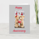 Search for bear anniversary cards Romance
