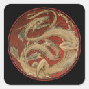 Search for vintage chinese stickers Red