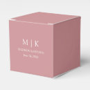 Search for dusty rose favour boxes Minimalist