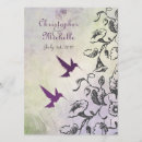 Search for hummingbird wedding invitations Green