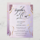 Search for amethyst wedding invitations Gold
