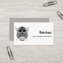Search for owls business cards Cute